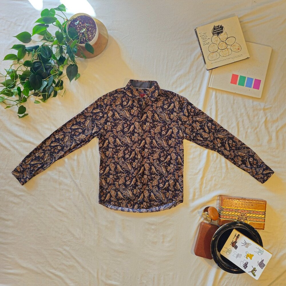 Consequence Floral/Paisley Button-Down